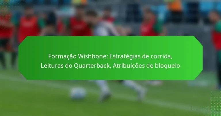 Formação Wishbone: Estratégias de corrida, Leituras do Quarterback, Atribuições de bloqueio