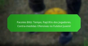Pacotes Blitz: Tempo, Papéis dos Jogadores, Contra-medidas Ofensivas no Futebol Juvenil